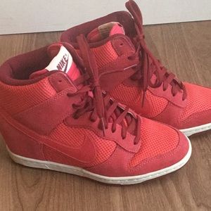 Nike hightop wedges